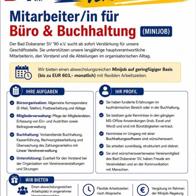 Minijob plakat